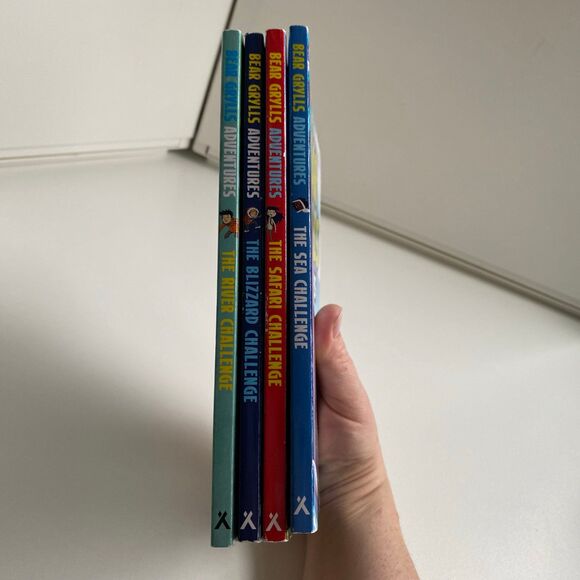 Bear Grylls Adventure Series 4 Book set paperback - Picture 2 of 2